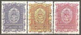 PORTUGAL - 1960,   4.º Centenário Da Fundação Da Universidade De Évora. ( Série, 3 Valores )  (o)  MUNDIFIL  Nº 858/0 - Used Stamps