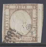 ITALIE - 1861 - DEUX SICILES - VICTOR EMMANUEL II - N° 11 D -  OBLITERE - B - - Sizilien