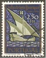 PORTUGAL - 1960,   5.º Centenário Da Morte Do Infante D. Henrique.  2,50 Esc  (o)  MUNDIFIL  Nº 864 - Used Stamps