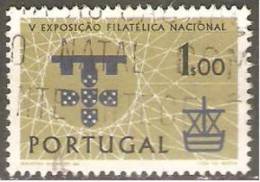 PORTUGAL - 1960,  V Exposição Filatélica Nacional.  1$00  (o)   MUNDIFIL  Nº 871 - Used Stamps