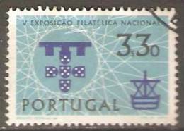 PORTUGAL - 1960,   V  Exposição Filatélica Nacional.  3$30  (o)   MUNDIFIL  Nº 872 - Used Stamps