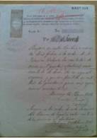 A103-ENTERO FISCAL AÑO1889 BONITO.5000 PTS  GIRO 2 PTS PAPEL SELLADO  PAPEL TIMBRADO FISCALES SPAIN REVENUE. MURCIA - Fiscaux