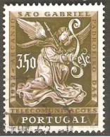 PORTUGAL - 1962,   Arcanjo São Gabriel.  3.50 E.  (o)   MUNDIFIL  Nº 887 - Used Stamps