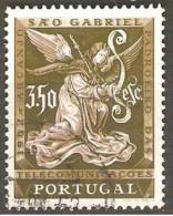 PORTUGAL - 1962,   Arcanjo São Gabriel.  3.50 E.  (o)   MUNDIFIL  Nº 887 - Oblitérés