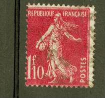 VARIÉTÉS FR  1927  N° 238  SEMEUSE 1 F 10 OBLITÉRÉ SPINK / ARTHUR MAURY 41.00 € - Used Stamps