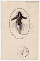 ILLUSTRATORS NANNI LADY Nr. 434/4 OLD POSTCARD 1920. - Nanni