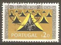 PORTUGAL - 1962,  18.ª Conferência Internacional Do Escutismo. $20   (o)  MUNDIFIL  Nº 888 - Oblitérés