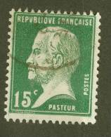 VARIÉTÉS FR 1924 / 1925 N° 171  PASTEUR 15 C OBLITÉRÉ SPINK / ARTHUR MAURY 20.00 € - Used Stamps