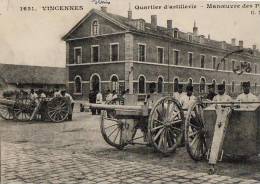 Vincennes   94   Quartier D'artillerie  Canons - Vincennes