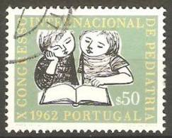 PORTUGAL - 1962,  10.º Congresso Internacional De Pediatria.  $50  (o)   MUNDIFIL  Nº 894 - Oblitérés