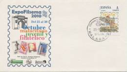 SPAIN. COVER OCTUBRE MALACITANO JUVENIL Y FILATELICO. MALAGA "TU SELLO" - Storia Postale