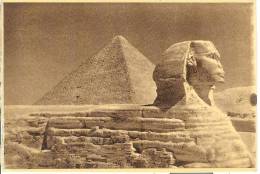 AF019 - Cairo - Sphynx - Sfinge - Pyramide - Piramide - Sphynx