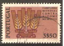 PORTUGAL - 1963,   Campanha Mundial Contra A Fome.  3$50  (o)  MUNDIFIL  Nº 908 - Oblitérés