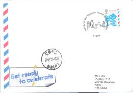 UK Olympic Games London 2012 Letter; Paralympic Logo Stamp; London Promotion Famous Sites Cancell; Sent To China - Eté 2012: Londres