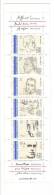 FRANCE - CARNET POETES FRANCAIS DU XXe SIECLE - PICASSO - BRETON - ARAGON - PREVERT - RENE CHAR - Commemoratives