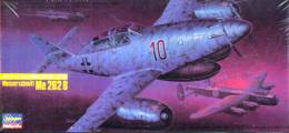 - HASEGAWA - Maquette  MESSERSCHMITT  Me 262 B- 1/72°- Réf 852 - Airplanes
