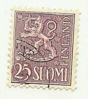 1959 - Finlandia 480 Ordinaria C2058, - Gebruikt