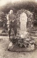 CP Photo 14-18 Tombe Du Soldat Allemand Grober Aug 42 RI 11ème Comp. (ww1, Wk1) - Monumenti Ai Caduti