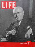 Magazine LIFE - MARCH  11 , 1946   -  1/-      (2969) - Journalismus