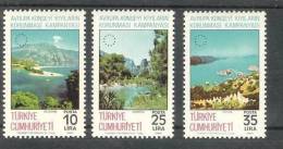 1983 TURKEY COUNCIL OF EUROPE CAMPAIGN ON "THE WATER'S EDGE" MNH ** - Institutions Européennes