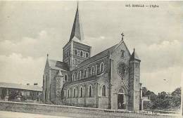 Seine Maritime -ref A400- Ourville -l Eglise   -carte Bon Etat  - - Ourville En Caux