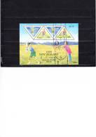 NUOVA ZELANDA  1995 - Sheet - Healt Stamp - Used Stamps