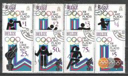 Belize N° YVERT 447/54 OBLITERE - Belice (1973-...)