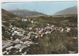 CPSM COLORISEE BONNE SUR MENOGE, VUE GENERALE AERIENNE, HAUTE SAVOIE 74 - Bonne