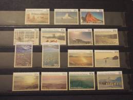 AUSTRALIAN ANTARCTIC - 1984 /7 PITTORICA 15 Valori - NUOVI(++)-TEMATICHE - Unused Stamps
