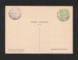 Carte Postale Salon International Du Timbre 1935 - Brieven En Documenten