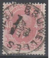 34  Obl Centrale - 1869-1888 Lion Couché