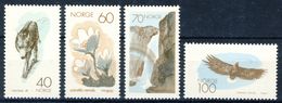 1970 Norway Complete MNH Set Of 4 Stamps " Wildlife " Europa Sympathy Issue Michel # 602-605 - Unused Stamps