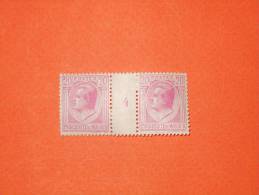 MONACO 1924-N°78* Louis II-20 Centimes Lilas. Millésime 4.  TB - Unused Stamps