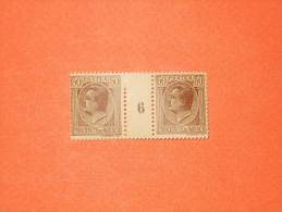 MONACO-N°87* Louis II-50 Centimes Brun. Millésime 6.  TB - Unused Stamps