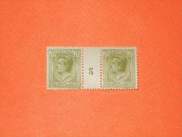 Delcampe - MONACO-N°90*(légère) Louis II-75 Centimes Olive. Millésime 5.  TB - Ungebraucht