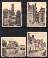 Chromodienst De Beukelaar - Brugge - Lot De 4 Chromos ( 9 X 7 Cm Env.) - De Beukelaer