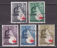 1955 Kankerbestrijding Complete Gestempelde Serie NVPH 661 / 665 - Used Stamps