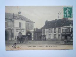 CERISIERS  (Yonne)  : Place De La  MAIRIE - Saint Valerien