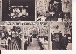 Roma - Taverna Termini - Trattoria Rosticceria Pizzeria Tavola Calda - Formato Grande - Non Viaggiata - Cafés, Hôtels & Restaurants