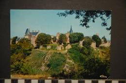 Delcampe - 53    STE SUZANNE.  VUE GENERALE    EDITIONS COMBIER  VOYAGE 1980 - Sainte Suzanne