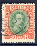 #D1142. Iceland 1934.  Michel 163. Used(o) - Oblitérés