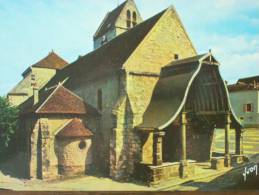 77 - AVON - Eglise D´ Avon - Portail Et Porche En Bois. - Avon