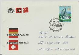 == Austria  Cv.  1988 SST - Macchine Per Obliterare (EMA)