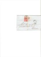 Carta Direccion Palencia  Con Cuño De Santander - Lettres & Documents