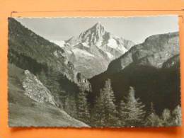 E1-suisse--grisons--saas-fee-blick Auf Bietshhorn--beau Timbre-carte Photo - Saas Im Prättigau