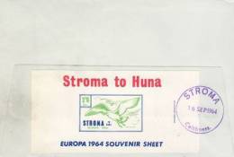 STROMA TO HUNA 1964 EUROPA  MS  FDC - 1964