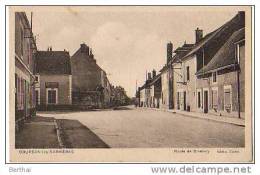 89 COURSON LES CARRIERES - Route De Clamecy - Courson-les-Carrières