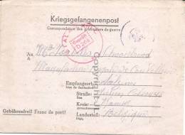 Kriegsgefangenenpost Prisonnier Stalag  XIII C 1943 Hammelburg Bayern+ Censure (exemplaire Avec Réponse) - Oorlog 40-45 (Brieven En Documenten)