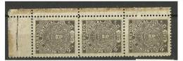 PORTUGAL  - Unissued MONARQUIA DO NORTE  - Strip Of 3 - 2 1/2 Reis - Ungebraucht