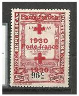 PORTUGAL -  1930 -  96c   Luis De Camoes - MLH - Red Cross - Double  Surcharge - No Faults - Nuovi